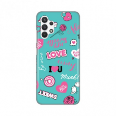 Futrola Silikonska Print za Samsung A325F Galaxy A32 4G Love