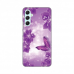 Futrola Silikonska Print za Samsung A346B Galaxy A34 5G Butterfly And Flowers