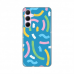 Futrola Silikonska Print za Samsung A356B Galaxy A35 5G Happy Lines Â blue