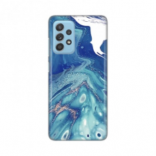 Futrola Silikonska Print za Samsung A525F/A526B/A528B Galaxy A52 4G/A52 5G/A52s 5G Blue Marble