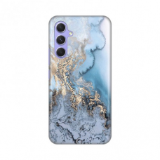 Futrola Silikonska Print za Samsung A546B Galaxy A54 5G Blue Gold Marble