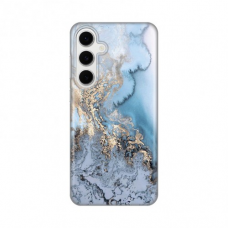 Futrola Silikonska Print za Samsung S721B Galaxy S24 Fe Blue Gold Marble