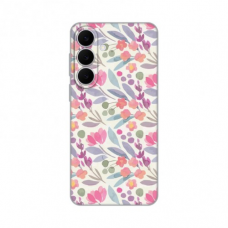 Futrola Silikonska Print za Samsung S731B Galaxy S25 Fe Watercolor Flowers