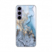 Futrola Silikonska Print za Samsung S926B Galaxy S24 Plus Blue Gold Marble