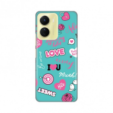 Futrola Silikonska Print za Vivo Y16 Love