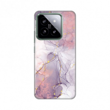 Futrola Silikonska Print za Xiaomi 14 Pink Marble
