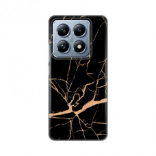 Futrola Silikonska Print za Xiaomi 14T Pro All Black