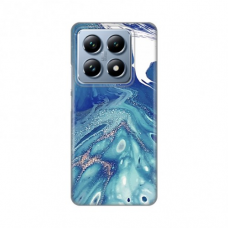 Futrola Silikonska Print za Xiaomi 14T Pro Blue Marble