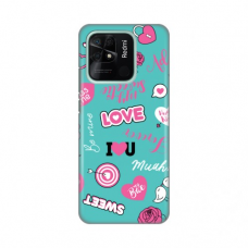 Futrola Silikonska Print za Xiaomi Redmi 10C Love