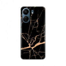 Futrola Silikonska Print za Xiaomi Redmi 13C All Black