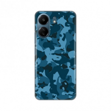 Futrola Silikonska Print za Xiaomi Redmi 13C Camouflage Pattern