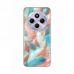 Futrola Silikonska Print za Xiaomi Redmi 14C/Redmi A4 Pastel Feathers