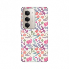 Futrola Silikonska Print za Xiaomi Redmi 15 4G Watercolor Flowers