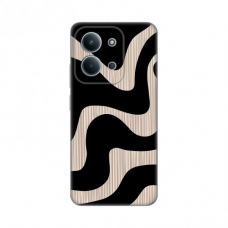 Futrola Silikonska Print Skin za Xiaomi Redmi 15C 4G Black Flow