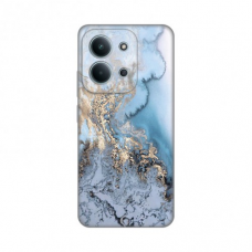 Futrola Silikonska Print za Xiaomi Redmi 15C 4G Blue Gold Marble