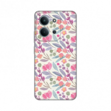 Futrola Silikonska Print za Xiaomi Redmi 15C 4G Watercolor Flowers
