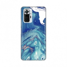Futrola Silikonska Print za Xiaomi Redmi Note 10 Pro/10 Pro Max Blue Marble