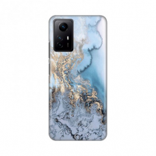 Futrola Silikonska Print za Xiaomi Redmi Note 12S (EU) Blue Gold Marble