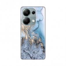 Futrola Silikonska Print za Xiaomi Redmi Note 13 Pro 4G Blue Gold Marble