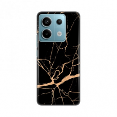 Futrola Silikonska Print za Xiaomi Redmi Note 13 Pro 5G All Black