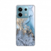 Futrola Silikonska Print za Xiaomi Redmi Note 13 Pro 5G Blue Gold Marble