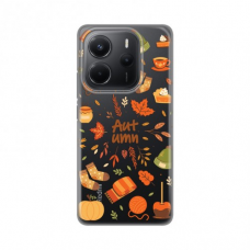 Futrola Silikonska Print Skin za Xiaomi Redmi Note 14 4G (SRB) Autumn