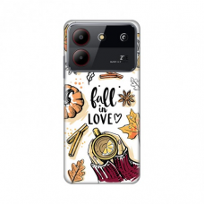 Futrola Silikonska Print za ZTE Blade A54 Fall in Love