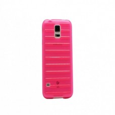 Futrola silikonska Rib za Samsung I9600 S5/G900 pink