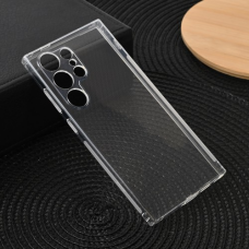 Futrola silikonska Ultra Thin with pluggy za Samsung S928B Galaxy S24 Ultra transparent
