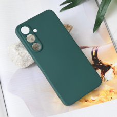 Futrola Teracell Soft Velvet za Samsung S936B Galaxy S25 Plus tamno zelena
