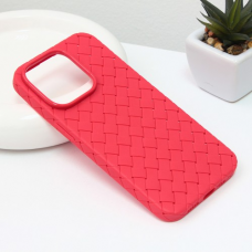 Futrola Weave case za iPhone 14 6.1 Pro crvena Futrola Weave case za iPhone 14 6.1 Pro crvena