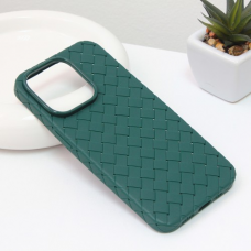 Futrola Weave case za iPhone 14 6.1 Pro zelena