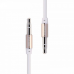 Audio kabl REMAX RM-L100 Aux 3.5mm beli 1m Audio kabl REMAX RM-L100 Aux 3.5mm beli 1m