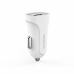 Auto punjac LDNIO DL-C17 2.4A sa iPhone Lightning kablom beli Auto punjac LDNIO DL-C17 2.4A sa iPhone Lightning kablom beli