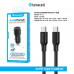 Auto punjac Teracell Evolution TC-11 PD 22.5W + USB QC3.0 20W, 45W (total) sa PD Type C kablom crni Auto punjac Teracell Evolution TC-11 PD 22.5W + USB QC3.0 20W, 45W (total) sa PD Type C kablom crni