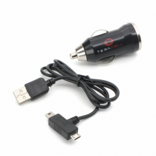 Auto punjac Teracell micro/mini USB crni Auto punjac Teracell micro/mini USB crni