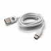 Data kabl Teracell Plus 2.4A Type C beli 1.2m Data kabl Teracell Plus 2.4A Type C beli 1.2m