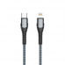Data kabl LDNIO LC111 PD Type C na iPhone lightning 30W HQ sivi 1m Data kabl LDNIO LC111 PD Type C na iPhone lightning 30W HQ sivi 1m