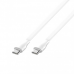 Data kabl LDNIO LC131-C 65W Type C na Type C beli 1m Data kabl LDNIO LC131-C 65W Type C na Type C beli 1m