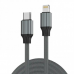 Data kabl LDNIO LC442I 30w, Type C na iPhone Lightning sivi 2m Data kabl LDNIO LC442I 30w, Type C na iPhone Lightning sivi 2m