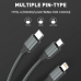 Data kabl LDNIO LS441 Type C sivi 1m