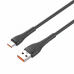 Data kabl LDNIO LS672 30W type c sivi 2m