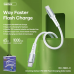 Data kabl REMAX Chaining Series II PD 65W Fast Charging RC-198 Type C na Type C beli Data kabl REMAX Chaining Series II PD 65W Fast Charging RC-198 Type C na Type C beli