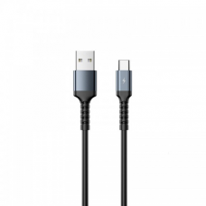 Data kabl REMAX Kayla II RC-C008 2.4 A Elastic TPE Aluminum Type C crni Data kabl REMAX Kayla II RC-C008 2.4 A Elastic TPE Aluminum Type C crni
