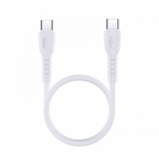 Data kabl REMAX Ledy PD 65W Fast Charging RC-C022 C-C beli 0.3m Data kabl REMAX Ledy PD 65W Fast Charging RC-C022 C-C beli 0.3m