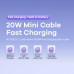 Data kabl REMAX Ledy PD 65W Fast Charging RC-C022 C-C beli 0.3m Data kabl REMAX Ledy PD 65W Fast Charging RC-C022 C-C beli 0.3m