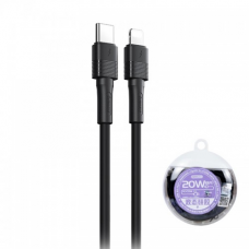 Data kabl REMAX Leya Series PD 20W Fast Charging RC-C056 Type C na iPhone lightning crni Data kabl REMAX Leya Series PD 20W Fast Charging RC-C056 Type C na iPhone lightning crni