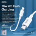 Data kabl REMAX RC-175i PD 20W iPhone Type C na iPhone lightning beli 1m Data kabl REMAX RC-175i PD 20W iPhone Type C na iPhone lightning beli 1m