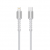 Data kabl Teracell Evolution PD Type C na iPhone 11/12/13 lightniing beli 1m