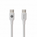 Data kabl Teracell Plus 45W PD Type C na Type C beli 1m Data kabl Teracell Plus 45W PD Type C na Type C beli 1m